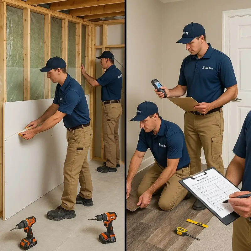 Repairs and Reconstruction process in Clarks, LA